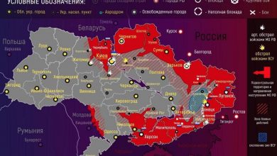 نقشه پیشروی روسیه در اوکراین 3 مارس